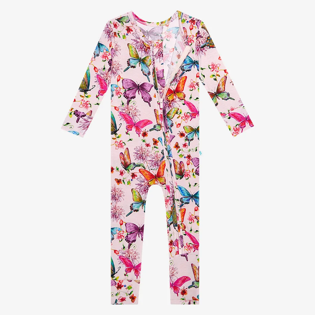 Watercolor Butterfly Convertible One Piece