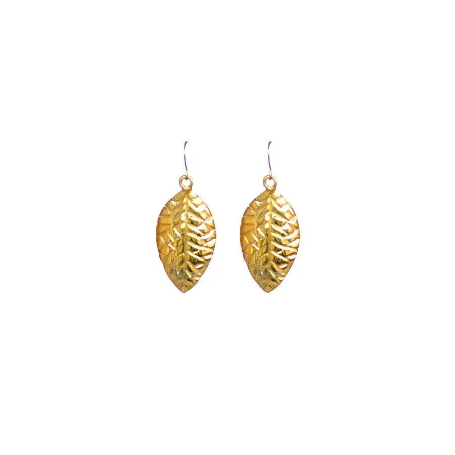 Woodland Leaf Earrings