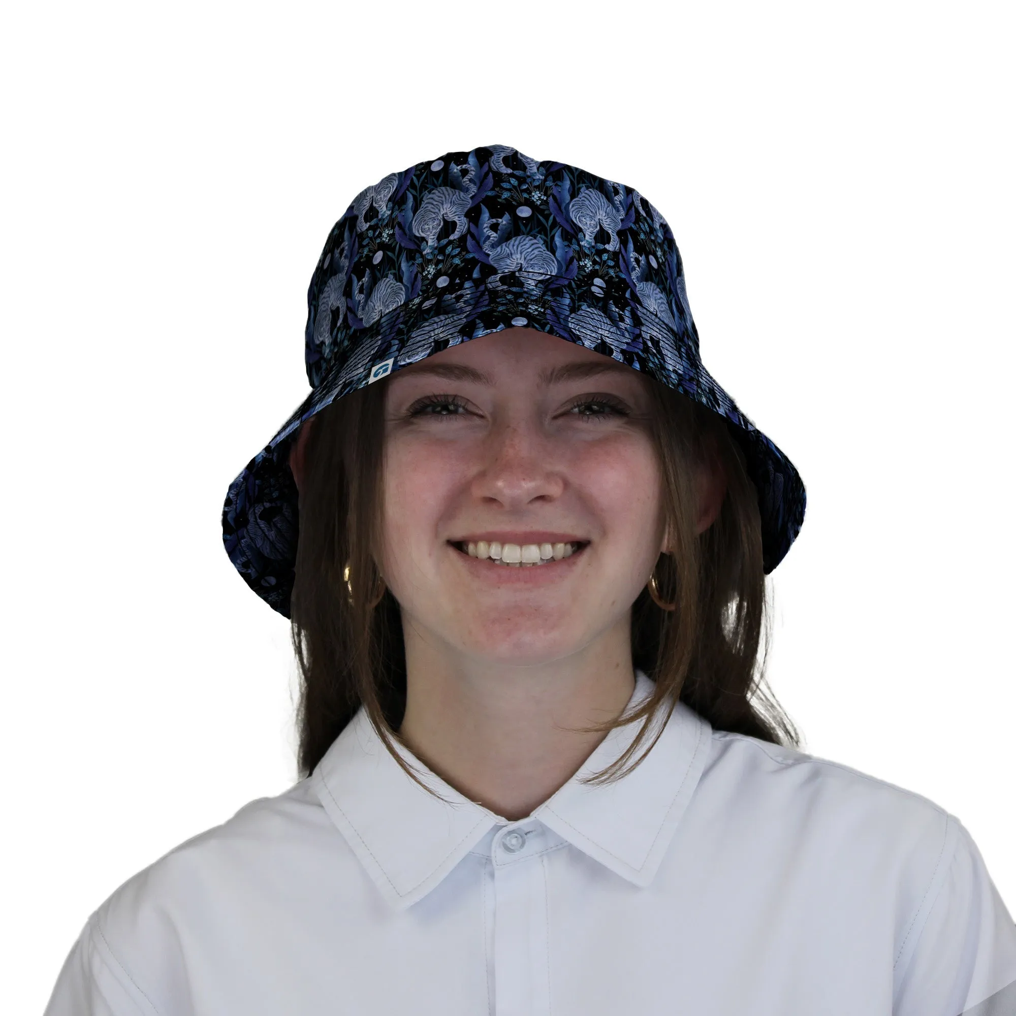 Year of the Tiger Blue Bucket Hat