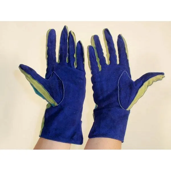 YVES SAINT LAURENT Suede Gloves